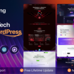 Saasking - SaaS Tech Startup WordPress Theme