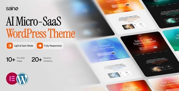 Saino – AI Software Micro-SaaS Startup WordPress Theme Saino – AI Software Micro-SaaS Startup WordPress Theme