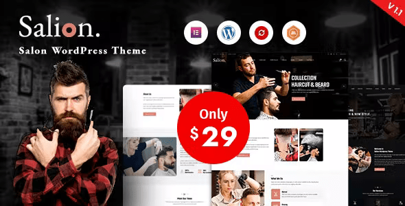 Salion – Hair Salon WordPress Theme Salion – Hair Salon WordPress Theme