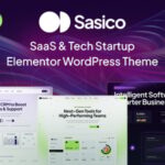 Sasico - SaaS Tech Startup WordPress Theme