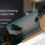 SeaPearl - Luxury Hotel Resort Booking Script With Live Editor CMS