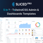 Sliced Pro - Angular, Laravel, ASP.Net Core, MVC CakePHP Admin Dashboard Template