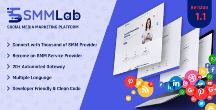 SMMLab - Social Media Marketing SMM Platform