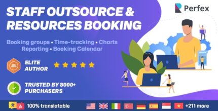 Staff Outsourcing Resources Booking module for Perfex CRM - Outsource your employees
