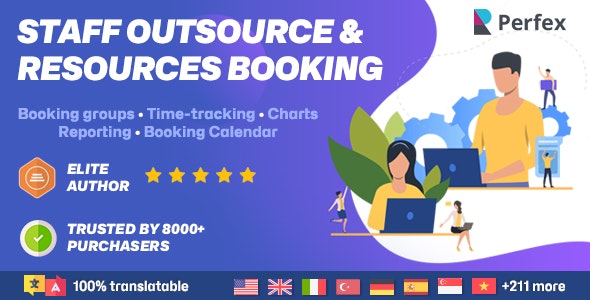 Staff Outsourcing Resources Booking module for Perfex CRM - Outsource your employees