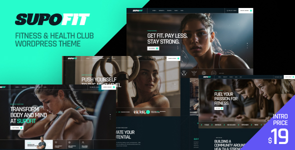 Supofit – Fitness Health Club WordPress Theme Supofit – Fitness Health Club WordPress Theme