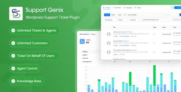 Support Genix – WordPress Support Ticket Plugin Support Genix – WordPress Support Ticket Plugin