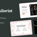 Tailorist - Tailoring Fashion WordPress Theme