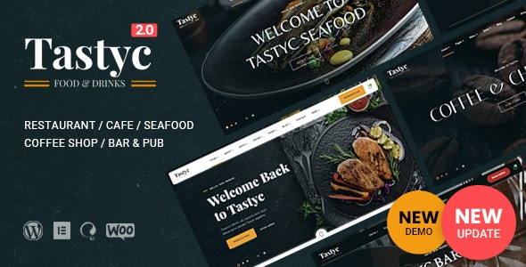Tastyc - Restaurant WordPress Theme Tastyc - Restaurant WordPress Theme