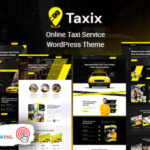 Taxix - Online Taxi Service WordPress Theme