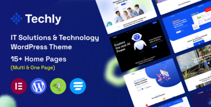 Techly - IT Solutions Technology WordPress Theme