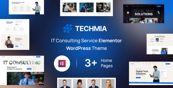 Techmia - IT Consulting Service Elementor WordPress Theme Techmia - IT Consulting Service Elementor WordPress Theme