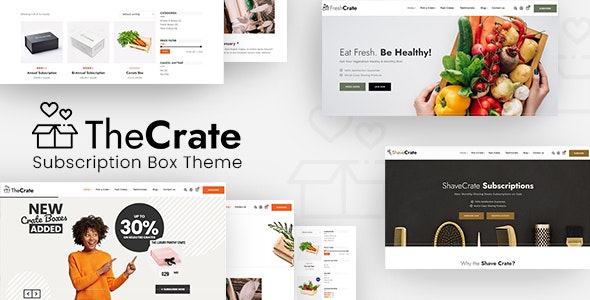TheCrate - WooCommerce Subscription Box Theme TheCrate - WooCommerce Subscription Box Theme
