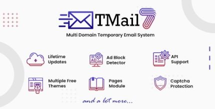 TMail - Modern Temp Mail Disposable Email System