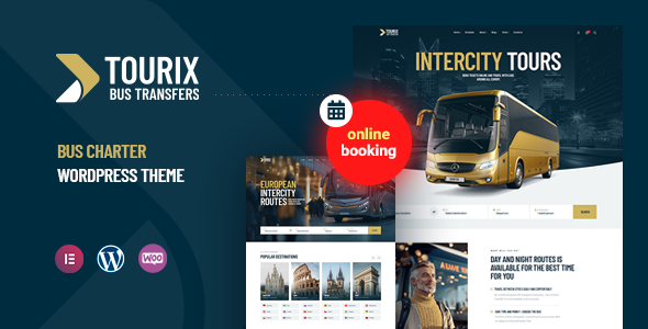 Tourix - Bus Charter WordPress Theme Tourix - Bus Charter WordPress Theme