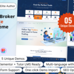 Tradexy - Forex Stock Broker Review Affiliate WordPress Theme