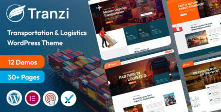 Tranzi - Transportation Logistics WordPress Theme