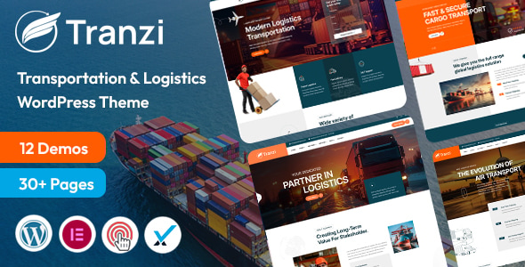 Tranzi - Transportation Logistics WordPress Theme Tranzi - Transportation Logistics WordPress Theme