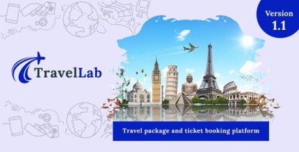 TravelLab - Travel Package Ticket Booking Platform