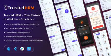 Trusted HRM Bundle | Laravel Web + App HR Management System | GPS Anti-Fake Offline Attendance