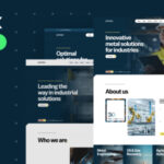 Untex - Factory Industrial WordPress Theme