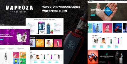 Vapeoza – Vape Store WooCommerce WordPress Theme