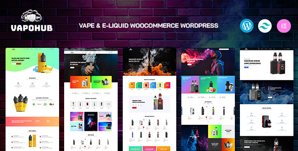 Vapohub - Vape E-Liquid WooCommerce Theme Vapohub - Vape E-Liquid WooCommerce Theme