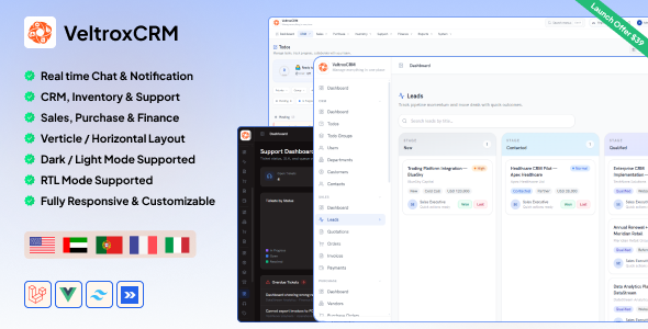 Veltrox - Intelligent Sales Operations CRM