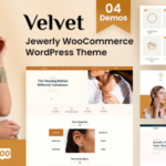 Velvet - Jewelry Store WooCommerce WordPress Theme