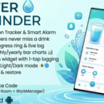 Water Reminder – Daily Hydration Tracker Smart Alarm App for Android