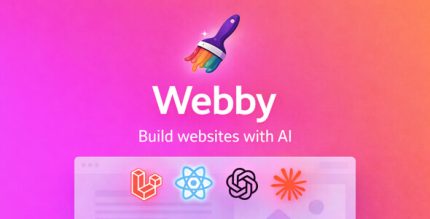 Webby – AI-Powered No-Code Website Builder SaaS Platform