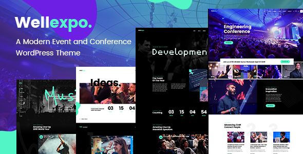 WellExpo - Event Conference WordPress Theme WellExpo - Event Conference WordPress Theme