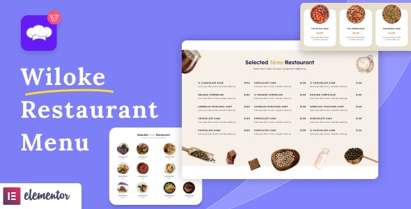 Wiloke Restaurant Menu for Elementor Wiloke Restaurant Menu for Elementor
