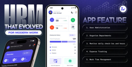 WorkZen – HRM Payroll Management System with Mobile App