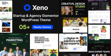 Xeno - Startup Agency Elementor WordPress Theme