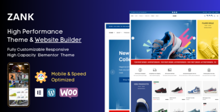 Zank - Shoes Fashion Store WooCommerce