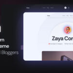 Zaya - Modern Personal Blog Wordpress Theme