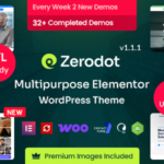Zerodot - Business Multipurpose Elementor WordPress Theme