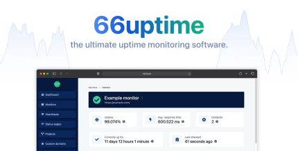 66Uptime – Uptime Cronjob Monitoring software [Regular License]