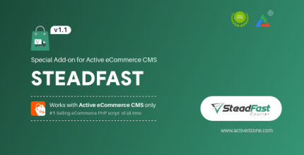 Active eCommerce CMS | SteadFast Courier Add-on