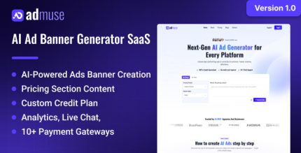 AdMuse - AI-Powered Ad Banner Generator