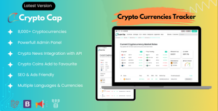 Advance Crypto Currency Tracker, Realtime Prices, Charts, Market Caps and more