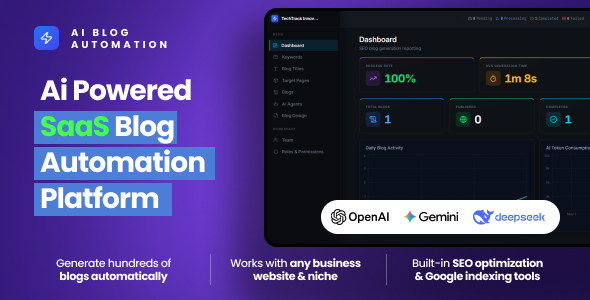 AI Blog Automation SaaS | AI SEO Content Writer, Auto Blog Generator, WordPress, SFTP Auto Publisher AI Blog Automation SaaS | AI SEO Content Writer, Auto Blog Generator, WordPress, SFTP Auto Publisher