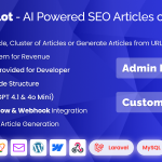 AI SEO Blog Article Generator - Laravel PHP Script with ChatGPT