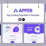 APPER - App Landing Page Next JS Template