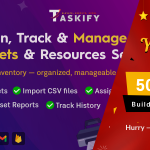Assets Resources Organizer, Tracker and Management Plugin for Taskify