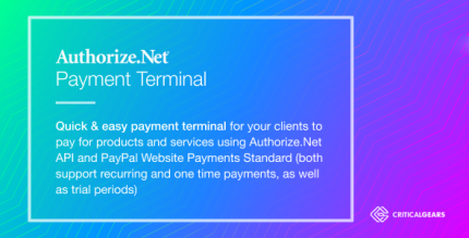 Authorize.net Payment Terminal