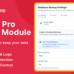 Backup Module for SocietyPro