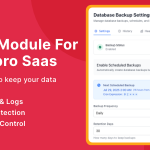 Backup Module for SocietyPro Saas