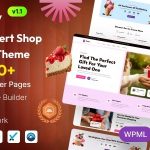Bakly – Cake Dessert Shop WordPress Theme